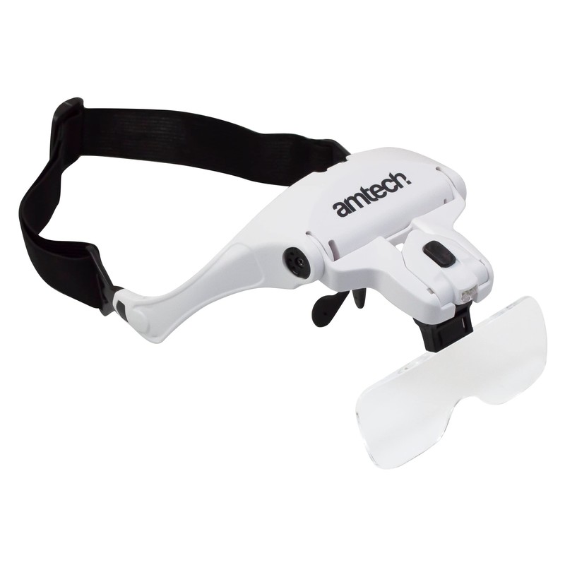 Amtech, S2912, Magnifying Head Glasses, Stylish, Comfortable Lightweight Ergonomic Frame