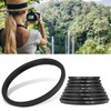 8 PCS Metal Step Up Rings Universal Lens Filter Adapter
