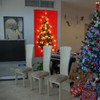 KuSONG Tapestry Christmas Tree, Xmas Tree Christmas Art Tapestries for