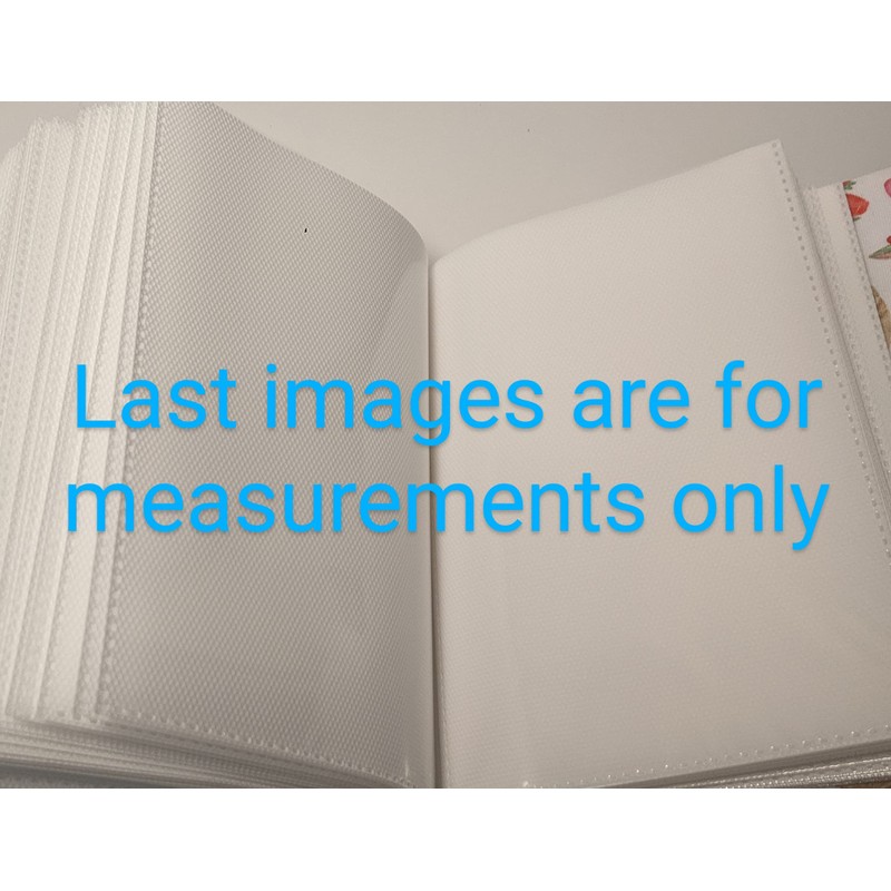 Panda Photo Album - Holds 100 4x6 Photos - Handmade