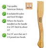 1 pack American Hickory Axe handle replacement for 14" axes
