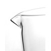 QWORK Double Spouts Espresso Shot Glass Cup Without Scale, 2