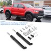 2PCS Hydraulic Trunk Support Smooth Drop Carbon Steel Replacement for