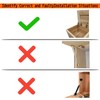 HZyizhihang 2 Pack Soft Close Toy Box Hinges - 100N