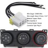 12AWG Manual Heater AC HVAC Control Replacement Wire Pigtail for