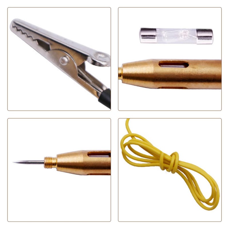 Pack of 2 Brass Electric Pen, Circuit Power Tool, Car