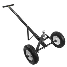 Trailer Dolly, 600LBS Capacity, 1-7/8” Hitch Ball with 12” Tires, Trailer Mover Dolly for Moving, Black Powder Coated Steel