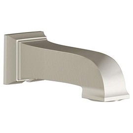 American Standard 8888111.295 Town Square S Non Diverter 1/2 IPS Tub Spout, Brushed Nickel