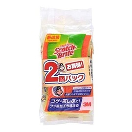Scotchbrite Hybrid Orange 2 Pack