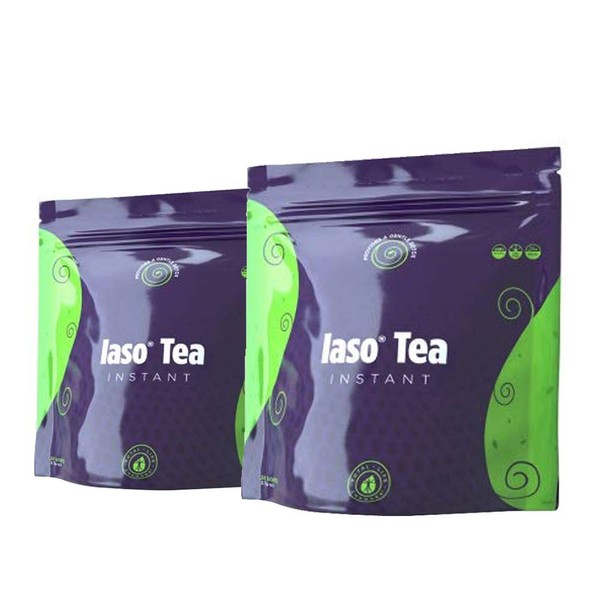TLC Total Life Changes IASO Natural Detox Instant Herbal Tea - Expiration Date on Top Part of The Pack Means Month/Year - 25 Count (Pack of 2)