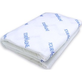 Sleep Improvement as Bedding - Eco Tourmaline Sheet 6.6 x 3.3 ft (2 x 1 m) - Uses Negative Ion Generation Patent, Increases Car Fuel Economy (TE-1)