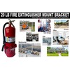 Heavy Duty 20 LB Fire Extinguisher Mount Bracket for Vehicle