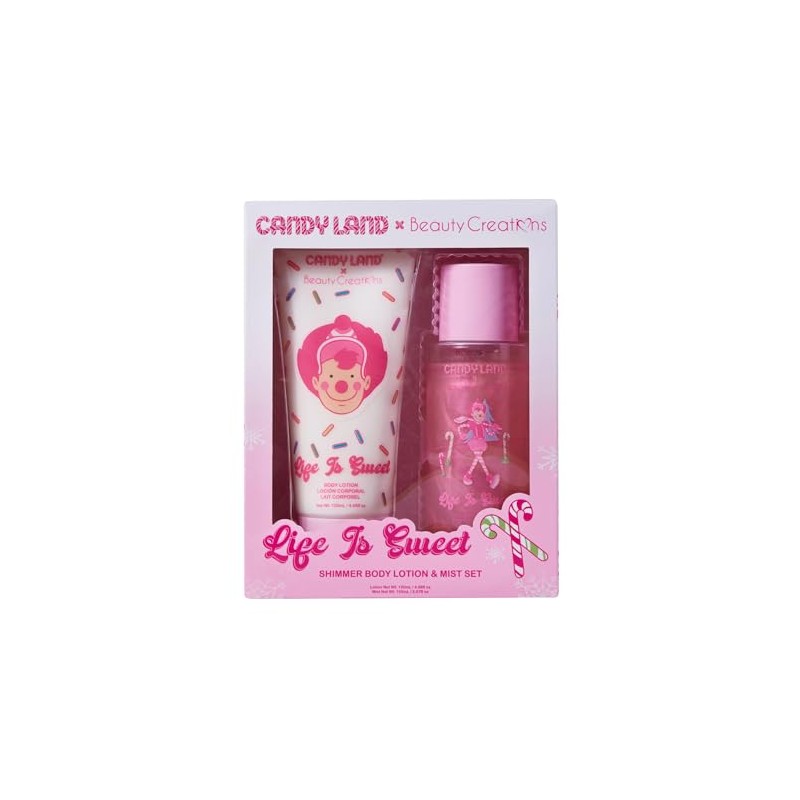 Beauty Creations - Set De Loción y Mist Con Brillo,