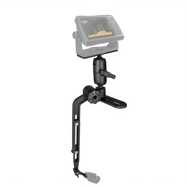 VINmounts Fish Finder Mount 1.5" Ball Base for Kayak, Kayak/SUP