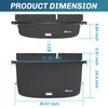 Nilight Cargo Cover Fit for VW Volkswagen Tiguan 2018 2019