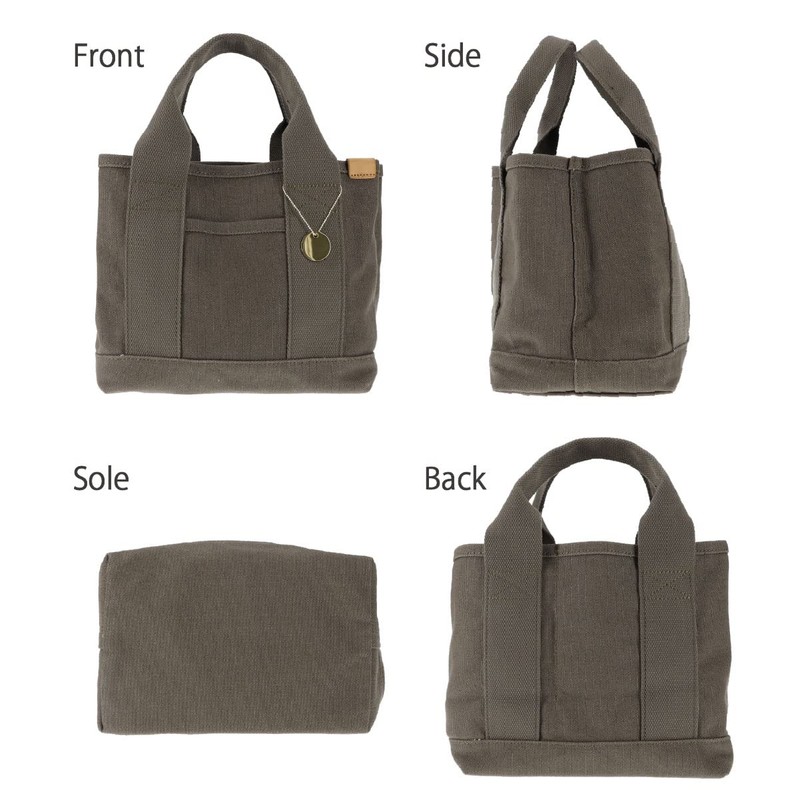Dot and Stripe Monopia DS-13959 Canvas Divider Mini Tote, Free