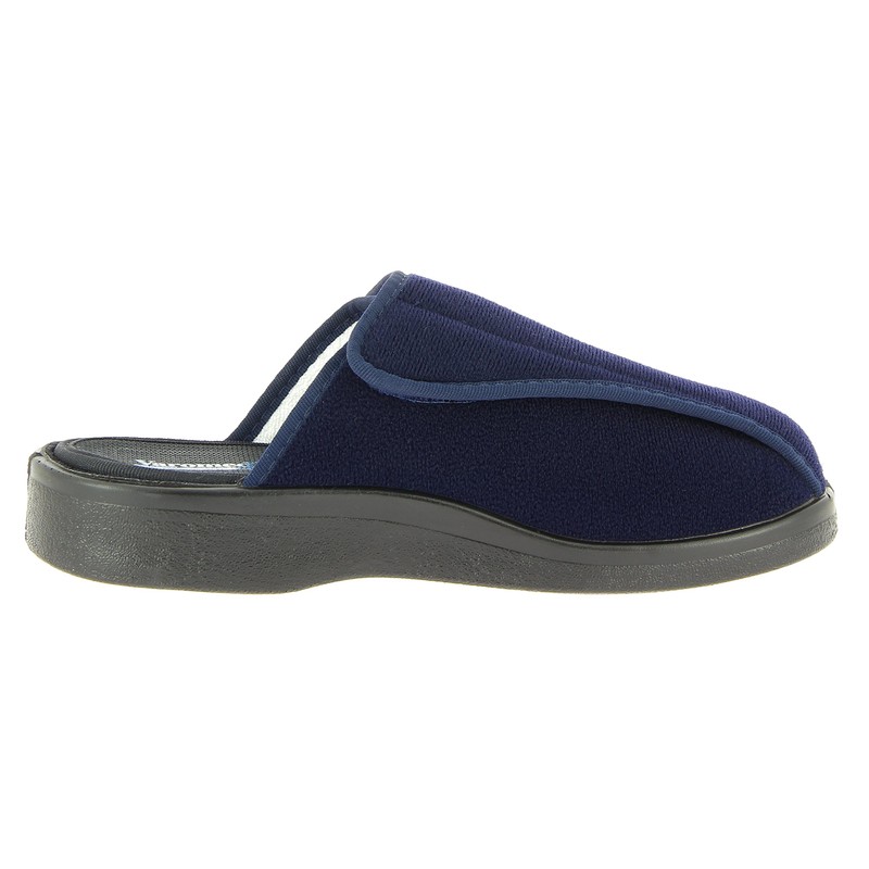 Varomed Velcro slippers "Bali", navy, navy