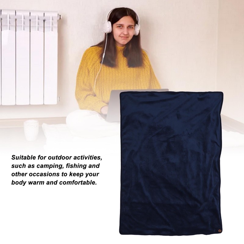 Heating Blanket Multifunctional Adjustable Temperature Control USB Electric Heated Blanket