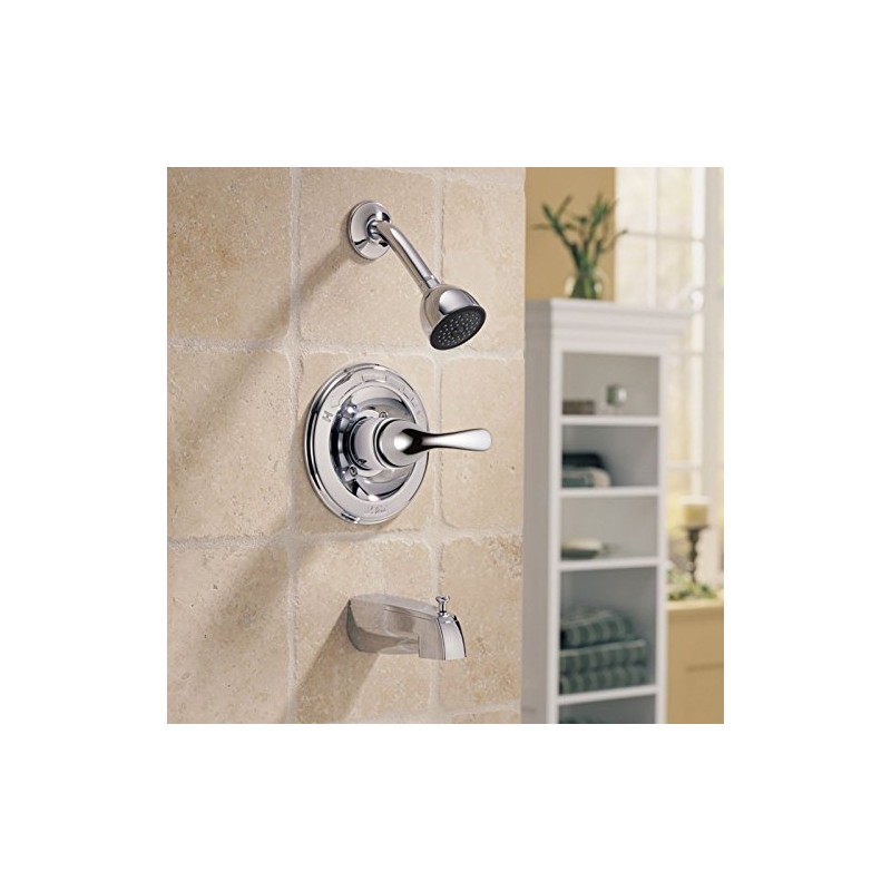Delta Classic 13 Series 5-Setting Bathtub and Shower Faucet Set,