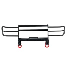 KYX Racing Metal Front Bumper Upgrades Parts Accessories for 1/10 RC Crawler Car Traxxas TRX4 2021 Ford Bronco