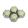 MAX COOL 4pcs Steering Lock Stop Bolt Cap Caps Nuts