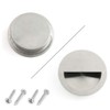 Bestgle 4 Packs Recessed Sliding Door Pull Handles, 60mm Stainless