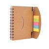 Libreta Ecologica con Notas Adheribles Y Pluma. Cuaderno Ecologico con