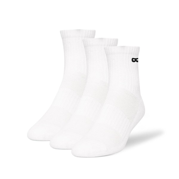Pair of Thieves Men's Cushion Ankle Socks, White