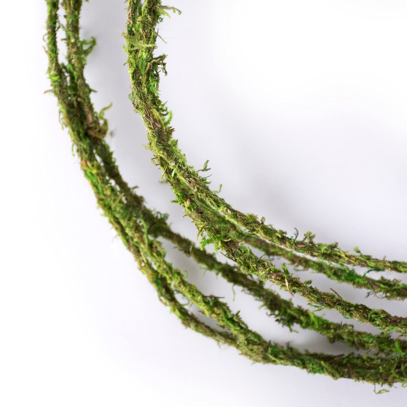 SuperMoss (22721) Moss Floral Wire, Green, 12 ft.
