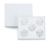 [Nousaku Japanese Paper Wrapping] Chopsticks Rest, Tin Crystal, Pack of