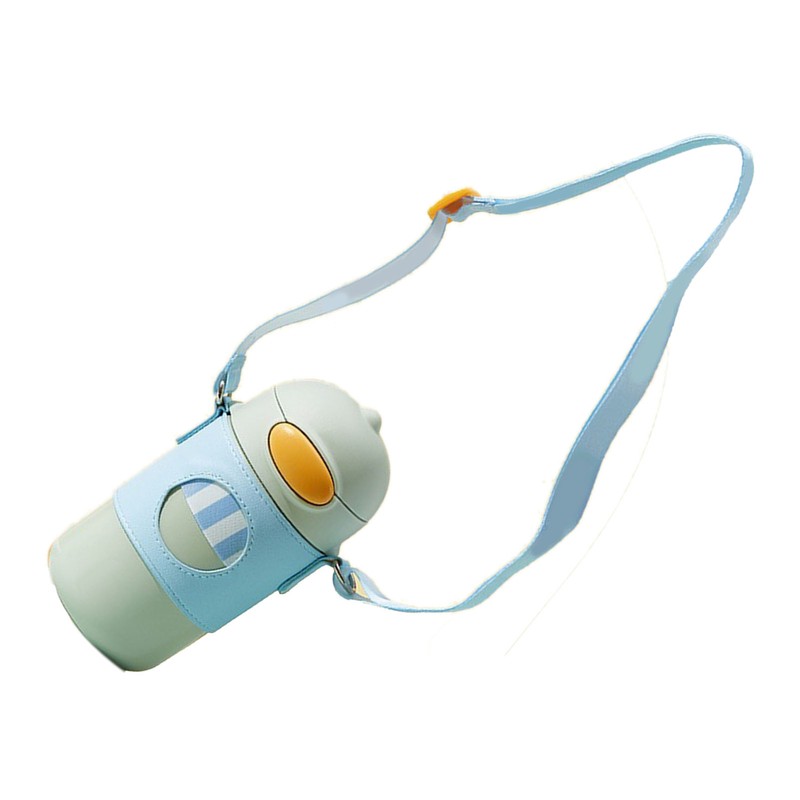 320ML Thermal Mug with Silicone Straw Children Heat Preservation Cup