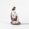 ASTARIKO The Good Shepherd Jesus Statue with Lambs, 8-Inch Resin