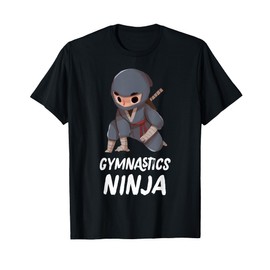 Gymnastics Ninja Boy Funny Sport T-Shirt