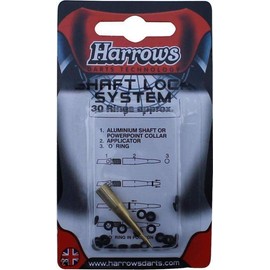 Harrows Shaft Lock System with O-Rings, Gold