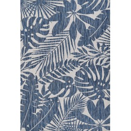 Novogratz by Momeni Villa Salerno Blue Indoor/Outdoor Area Rug 7'10" X 10'10"