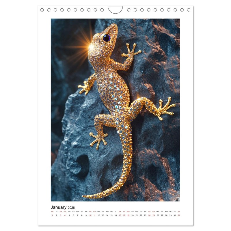 Wilderness Royale, US-Version (Wall Calendar 2026 DIN A4 Portrait), CALVENDO