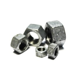 (5) 1"-8 Heavy Hex Nuts (Structural) - Hot Dip Galvanized