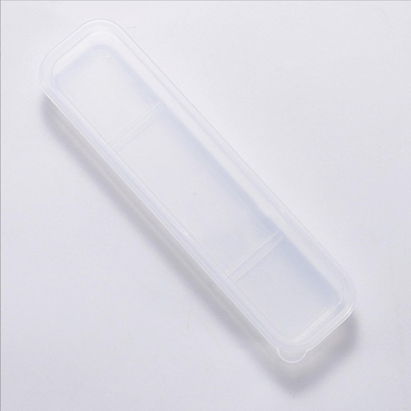1Pcs Simple Utensil Holder with Lid, Portable Flatware Box Travel