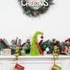 Decxmas 1ft Tabletop Bendable Mini Christmas Tree with Lights, Small