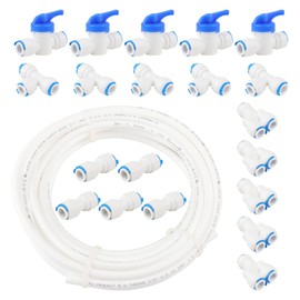 Newzoll 21PCS RO 3/8" Water Line Valve Set
