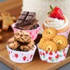 Glavatrix Cupcake Liners for Baking, 100Pcs Strawberry Cupcake Liners Standard