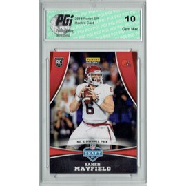 Baker Mayfield 2018 Panini Draft Night #DP1 Only 591 Made Rookie Card PGI 10