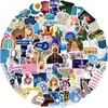 100pcs Popular Tayloris Music Stickers for Adults, Waterproof Vinyl Decals