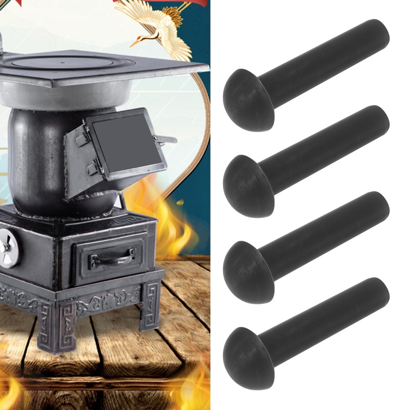 SG Store 4 x Wood Burner Steel 3/8" x 1-3/4"
