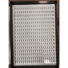 Blooming Beauty Xl 0.07C Volume Pre-made Pointy Eyelash Extensions. 10D-12mm 16 rows of 20 prema