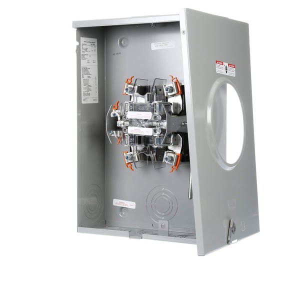 Murray RH173CRF Murray 200-Amp, 5 Jaw, Ringless Cover, Lever Bypass, Overhead And Underground Feed, Meter Socket