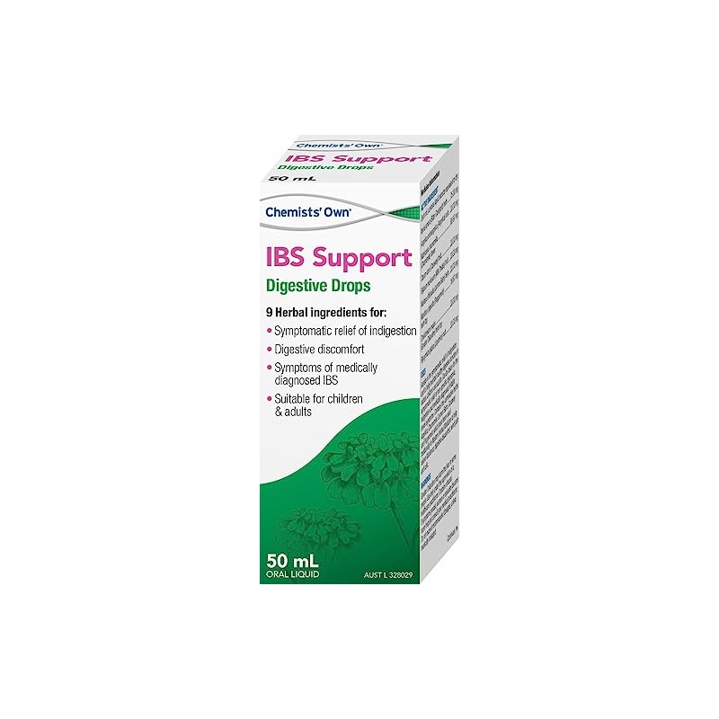 Chemists' Own IBS Support Digestive Drops 50 ml