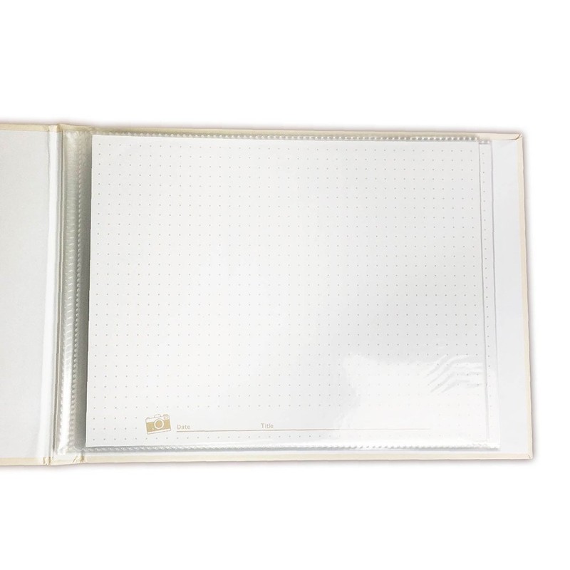ナカバヤシ おもいで写真アルバム ホワイト ｱ-ODA-2