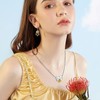 XIUDA Heart Ashes Necklace Urn Necklace with Sunflower You Are