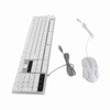 Keyboard and Mouse Combo 104 Keys RGB Backlit USB Wired